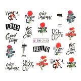 Tatuaj Unghii LUXORISE Good Times, BN-2163