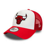 Sapca New Era a-frame trucker block chicago bulls-Cod 845474578, Marime universala, Rosu