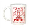 Cana alba personalizata, Editie Limitata 73 ani, INOVATIX&reg;. 330ml, Oem