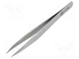 Pensetă dreptă plată 115mm pentru lucrări de precizie PIERGIACOMI