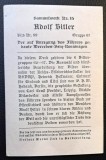 Germania Interbelică (c. 1936) Cartonaș de Colecție " Mercedes-Benz Silver Arrow" (Adolf Hitler &amp; Mașina de Curse Mercedes-Benz W25) BN1