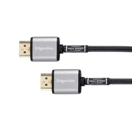 Cablu V2.0 HDMI 1.8m 4K 60Hz UHD Profesional Kruger&amp;Matz