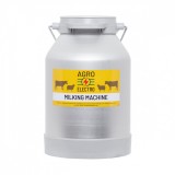 Bidon aluminiu pentru aparat de muls, 25&nbsp;litri, AgroElectro