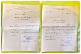 H152-I-Banca TRANSILVANIA Asigurari vechi Sibiu 1908 Directiunea HANGEL Asigurari mutual. Exista 2 bucati. Pret pe bucata.