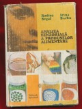 Rodica Segal, Irina Barbu &quot;Analiza senzoriala a produselor alimentare&quot; 1982