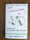 Cum demonstram ca...? Probleme de geometrie plana - Stefan Sabau / R5P3F, Alta editura