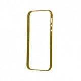 HUSA SILICON HYBRID METAL SAM G530 GALAXY G.PRIME CLEAR/GOLD