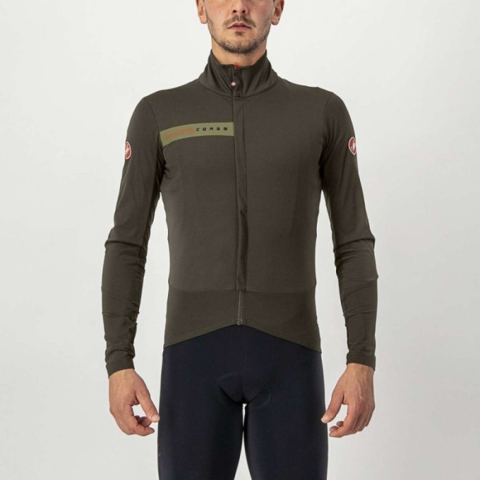 Jacheta Castelli Beta RoS Military Green/ GreenTea L Ultimate FactoryBikes
