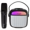 Boxa pentru karaoke Adler cu microfon, acumulator, Bluetooth
