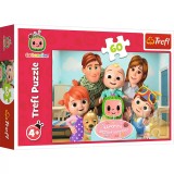 Puzzle Trefl 60 Cocomelon O Zi Minunata, TREFL 60P