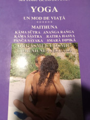 YOGA -UN MOD DE VIATA VOL 6 -MAITHUNA -ORGASMUL COSMIC - COMUNIUNEA SEXUALA foto