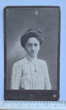 Fotografie de epocă &ndash; Ploiești cca. 1905 &ndash; Atelier A. Brand succesor &ndash; portret damă