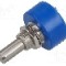 Potentiometru axial, plastic, 1k&Omega;, 1W, BOURNS - 6639S-301-102