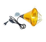 Lampa Infrarosu S1060, Reflector Aluminiu, Dulie Ceramica, Protectie Bec, Cablu 2.5m, Crestere Pui