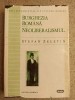 Burghezia romana Neoliberalismul Stefan Zeletin