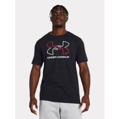 Tricou barbati Ua Gl Foundation Update Ss 1382915-001, Loose fit, Negru, XL