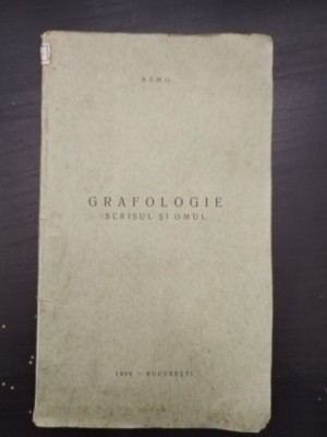 Nemo - Grafologie: Scrisul si Omul foto