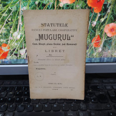 Statutele Băncei Mugurul, Dioști, plasa Ocolul, Romanați, Târgu jiu 1907, 201