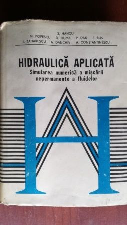 Hidraulica aplicata-S. Hancu, M. Popescu
