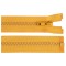 Fermoar plastic detasabil, lungime 50 cm, Galben mustar
