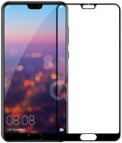 Folie Sticla 5D Full Glue Huawei P20 Pro, Protectie Ecran, Negru, Anti Zgarieturi, Montare Usoara