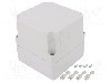 Carcasa policarbonat, 120mmx120mmx120mm, IP66, IP67, WEIDM&amp;Uuml;LLER - MPC 12/12/12 7035 foto