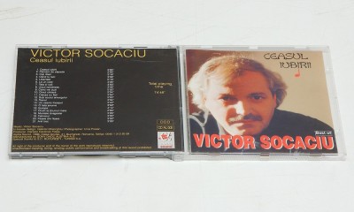 Victor Socaciu &amp;ndash; Ceasul Iubirii (Best Of) - CD audio original NOU foto