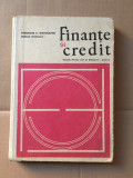 Finanțe și credit/ Gheorghe Bistriceanu&amp;Mircea Mahalla/manual