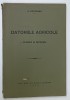 DATORIILE AGRICOLE , PLANURI SI REFORME de A. CORTEANU , 1930