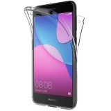 Husa pentru Huawei P9 Lite 2017, GloMax TPU 360, Transparent