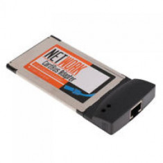 Card PCMCIA conectare LAN laptop foto