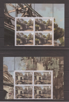 Gibraltar 2018 &amp;ndash; Europa Stamps - Poduri (in bloc de 4 cu manseta), MNH foto