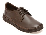 Pantofi OTTER maro, DD4106, din piele naturala