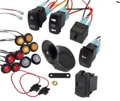 KIT SEMNALIZARE CU CLAXON - ATV / SSV / UTV - CAN-AM / POLARIS / CFMOTO / HONDA / YAMAHA / KAWASAKI / SUZUKI