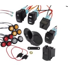 KIT SEMNALIZARE CU CLAXON - ATV / SSV / UTV - CAN-AM / POLARIS / CFMOTO / HONDA / YAMAHA / KAWASAKI / SUZUKI