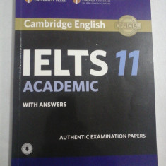 Cambridge English OFFICIAL IELTS 11 ACADEMIC with answers - Cambridge University