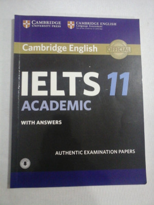 Cambridge English OFFICIAL IELTS 11 ACADEMIC with answers - Cambridge University foto