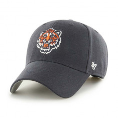 47brand șapcă din amestec de lână MLB Detroit Tigers culoarea albastru marin, cu imprimeu