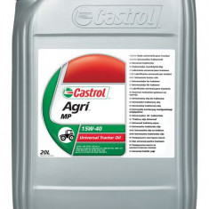 Ulei motor AGRI Castrol_ ulei 15W40. API CE/SF_ universal pentru toate tipurile de utilaje de agricultura:Ford ESN-M2C-159B.JDM J27.MF M1139.ZF TE-ML