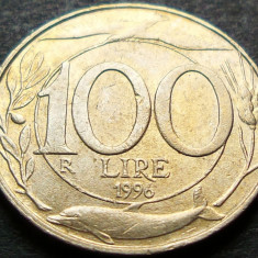 Moneda 100 LIRE - ITALIA, anul 1996 *cod 1353 B