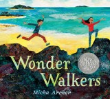 Wonder Walkers - Carte pentru copii in engleza, poveste ilustrata cu colaje, pentru cititori tineri