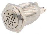 Semnalizator acustic 85dB fără iluminare IP50 &Oslash;16mm 360mW