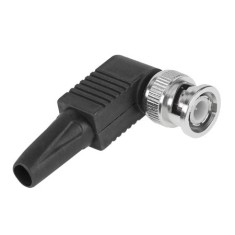 Mufa BNC tata 90&deg; pentru cablu RG58 (conector unghiular)