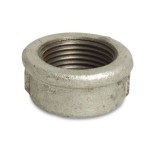 Capac fiting filetat fontă maleabilă 1 1/2" IG, zincat