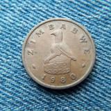 2L - 1 Cent 1980 Zimbabwe, Africa