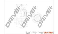 Dr!ve+ DP1110.13.0106 filtru combustibil
