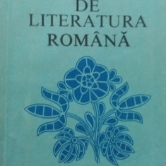 myh 412s - Constantin Crisan - Sinteze de Literatura romana - ed 1981