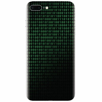 Husa silicon pentru Apple Iphone 7 Plus, Binary Code foto