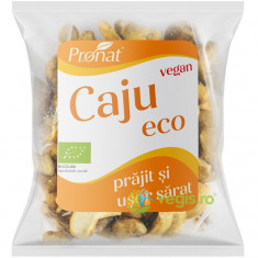 Nuci Caju Prajite si Usor Sarate Ecologice/Bio 50g