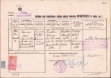 HST A841 Extras registru stare civilă 1943 Deta Timiș